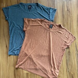 Prana women’s cozy up crew tshirts small